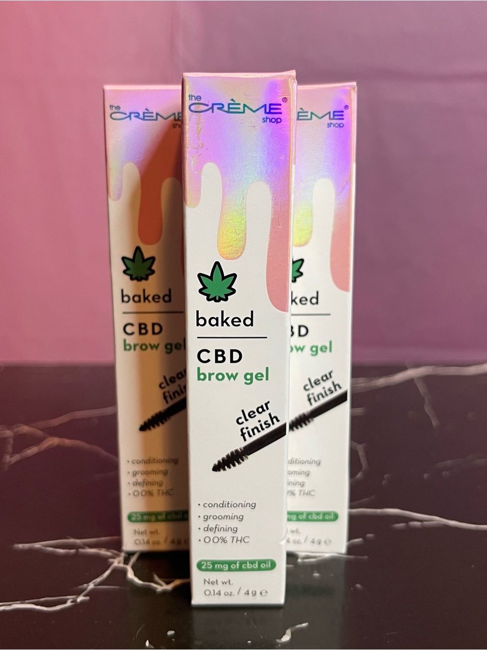Baked  Brow Gel - Clear Finish